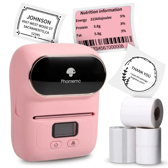 Phomemo M110 Mini Portable Thermal Label Printer