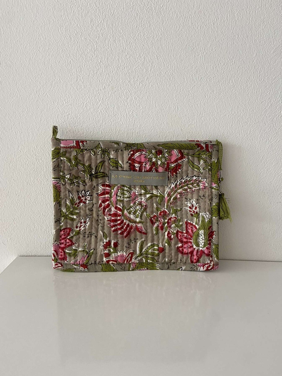Pochette India verte