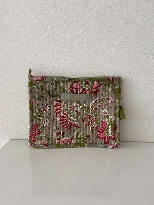 Pochette India verte