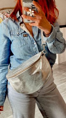 Sac banane Silver
