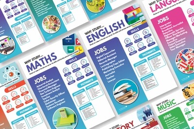 58 x Why Study... Subject Posters