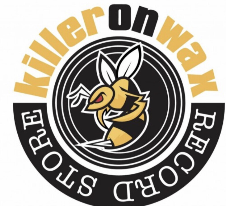 Killeronwax Record Store 4&quot; round stickers