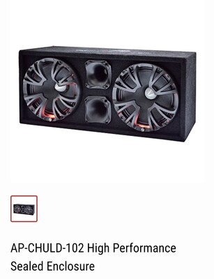 AUDIOPIPE
HIGH PERFORMANCE SEALED ENCLOSURE
