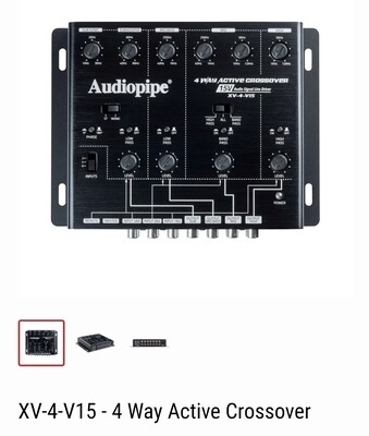 AUDIOPIPE
4-WAY ACTIVE CROSSOVER