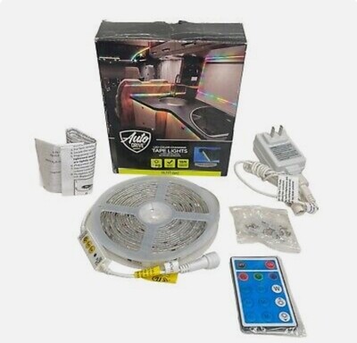 AUTODRIVE LED COLOR-CHANGING TAPE LIGHTS  19.7FT