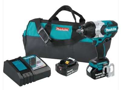 MAKITA  BRUSHLESS CORDLESS IMPACT WRENCH KIT