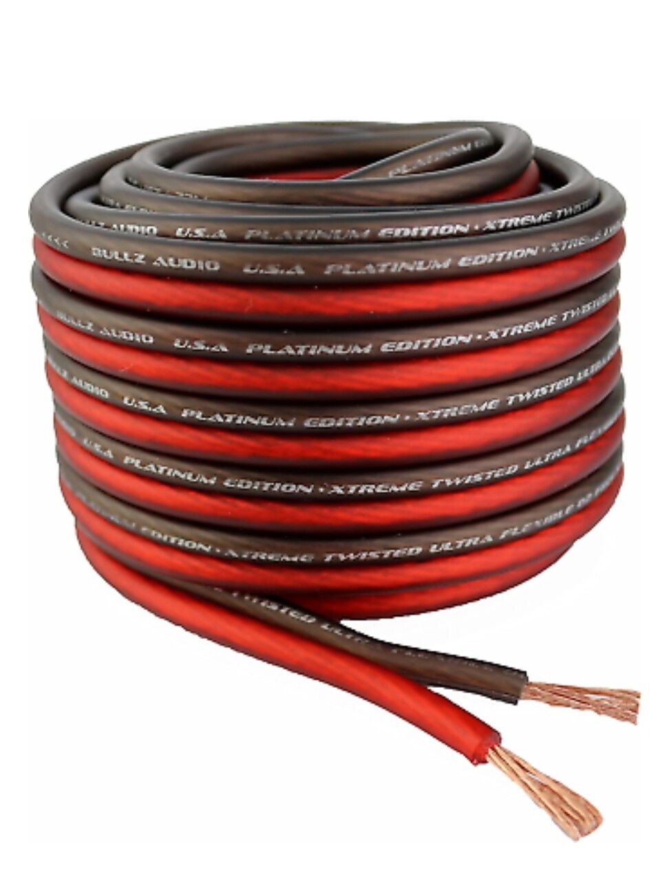 BULLZ AUDIO 10GUAGE 100FT PLATINUM SPEAKER CABLE