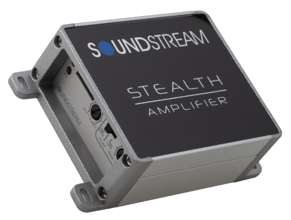 SOUNDSTREAM STEALTH SHOT SERIES 500W 2CH. AMPLIFIER