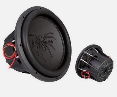 SOUNDSTREAM T5.124 TARANTULA T5 2000 WATTS 12" DUAL 4 OHM CAR AUDIO SUBWOOFER