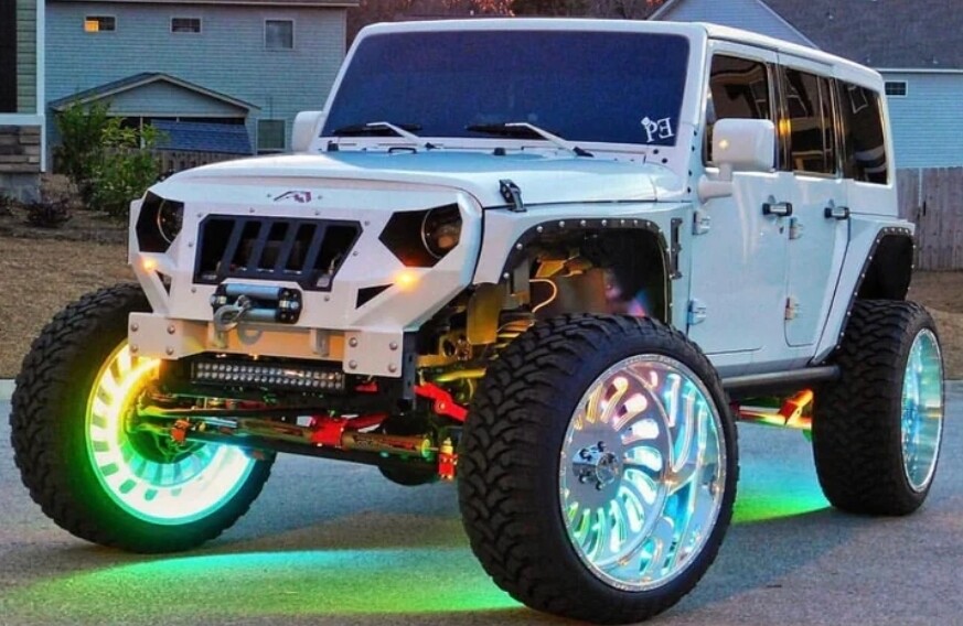 FLOW SERIES RGB CHASING LED WHEEL RINGS LIGHTS KIT