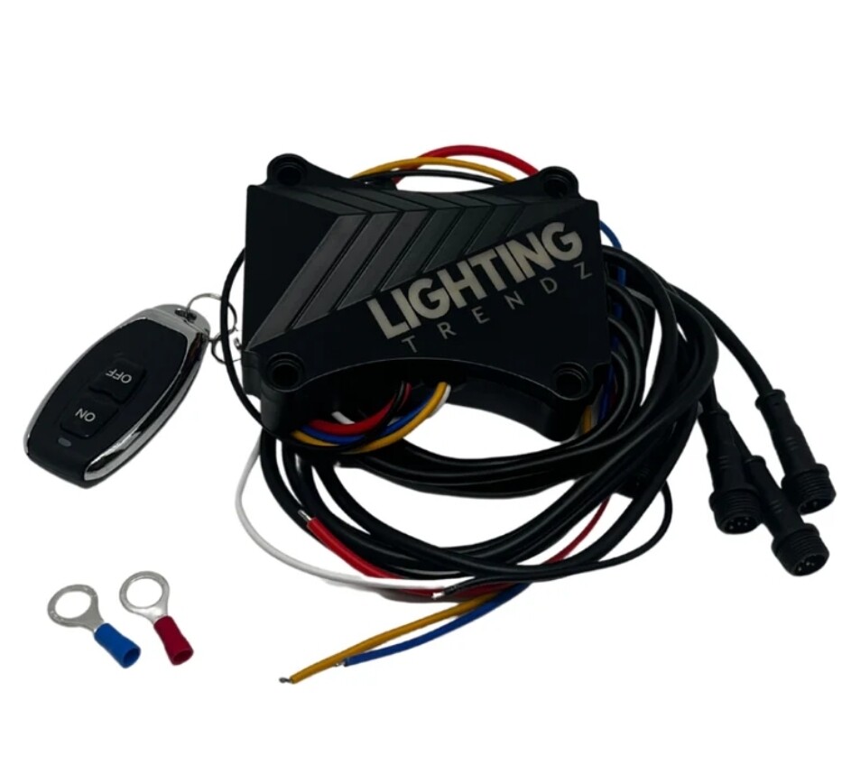 AUTO LED TECH  2015-2023 Polaris Slingshot RGB Color-Chasing LED Wheel Ring Lights Kit (Flow Series)