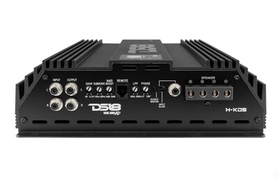 DS-18 H-K05 HOOLIGAN SPL 1-CHANNEL MONOBLOCK CAR AMPLIFIER, VOLTMETER, CLIP INDICATOR 5,000 WATTS RMS 1-OHM
