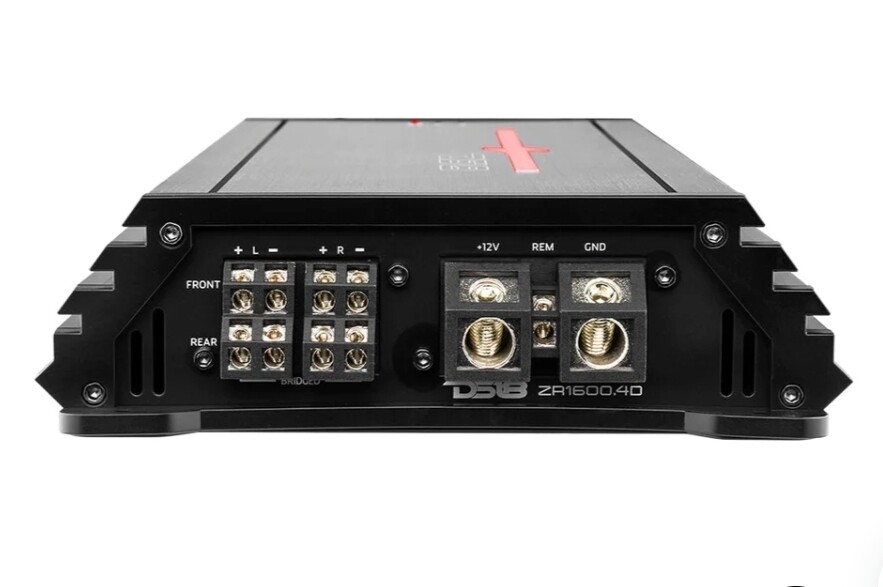 DS18 ZR1600.4D ZR CLASS D 4-CHANNEL STEREO FULL RANGE AMPLIFIER 4×400 4-OHMS WATTS RMS