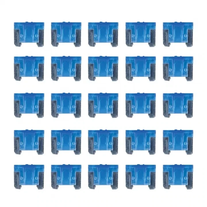 InstallBay ATMLP15-25 Mini Low Profile ATM Style Fuse with 15 Ampere - 25/Pack