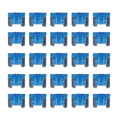 InstallBay ATMLP15-25 Mini Low Profile ATM Style Fuse with 15 Ampere - 25/Pack