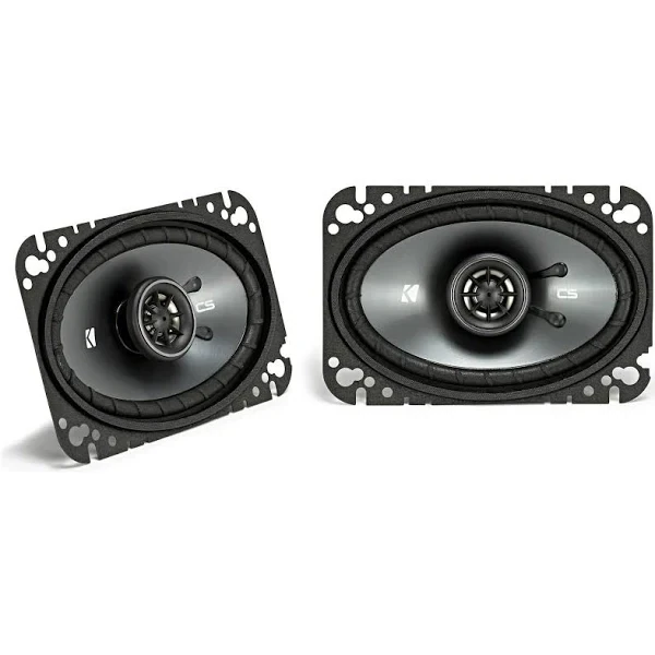 Kicker 43CSC464 4x6-inch Coaxial Speakers - Pair
