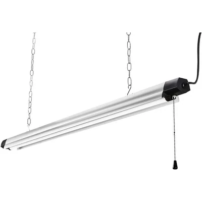 Braun 5500 Lumen, 4 ft. Linkable LED Hanging Shop Light