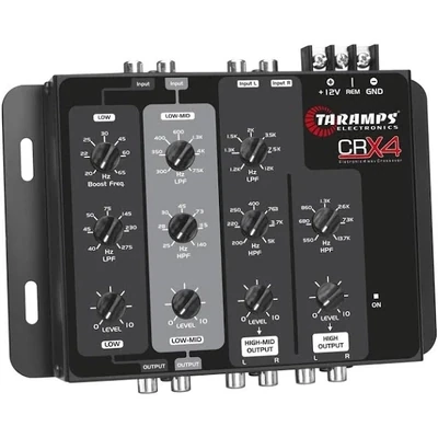 Taramps  Four-Way Electronic Car Audio Crossover System Crx4