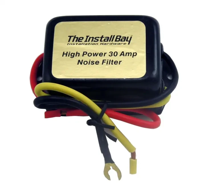 Install Bay IBNF30 Car Audio Installation Accessory 30 Amp Noise Filter