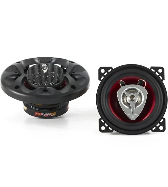 Boss Audio CH4220 4" Speaker 2-Way Red Poly Injection Cone