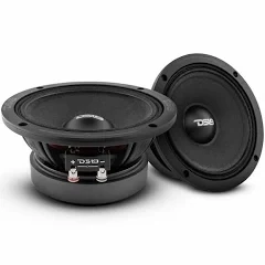 DS18 PRO-ZXI6M
1200W Peak (600W RMS) 6.5&quot; ZXi Series 8-Ohm Midrange Car Speaker