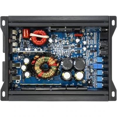 Stinger Audio MT7001 Monoblock Class D MOSFET Power Supply Amplifier with Remote Subwoofer Level Control,700 Watts RMS.