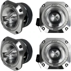 PYLE PDBT31 1.5&quot; 2000W 4-Ohm Heavy Duty Titanium Super Car Audio Tweeters