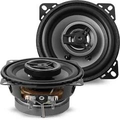 Crunch CS4CX
200W Peak (100W RMS) 4&quot; 2-Way CS Series Coaxial Car Speakers