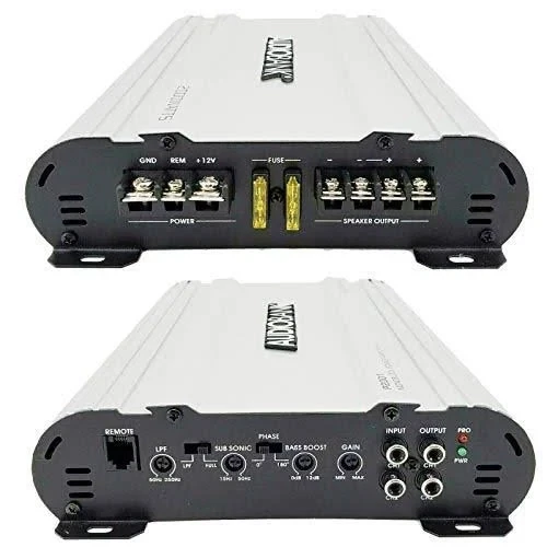 Audiobank P2001 Monoblock 2000 Watts Amp Class AB Car Audio Stereo Amplifier