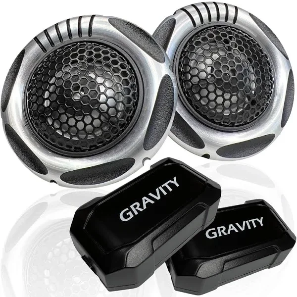 Gravity Audio 300W Vehicle Speaker 1&quot; Dome Tweeter G-220TW