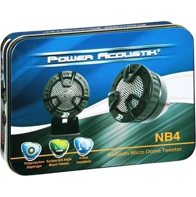 Power Acoustik® 250-watt 4-way Mount Tweeters
