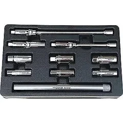 PLATINUM TECH  10 PIECE MASTER SPARK PLUG SOCKET SET