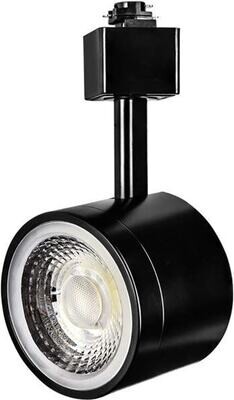 3 Colors - Natural Light - 880 Lumens - Selectable LED Track Light Fixture - Flat Back
