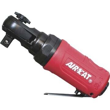 AIRCAT Mini Palm Air Ratchet Wrench — 3/8in. Drive, 35 Ft./Lbs. Torque,