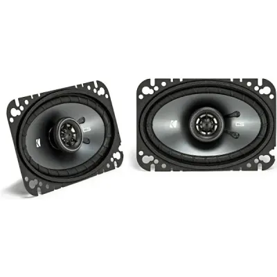 Kicker 43CSC464 4x6-inch Coaxial Speakers - Pair