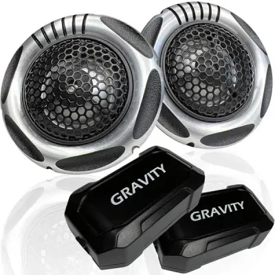 Gravity Audio 300W Vehicle Speaker 1" Dome Tweeter G-220TW