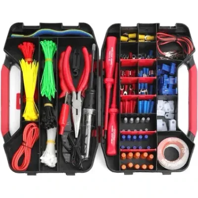 Hyper Tough 399-piece Auto Electrical Repair Kit