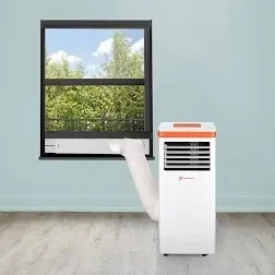 TheLAShop 10,000 BTU Portable Air Conditioner with Remote 120V (6,600 SACC)