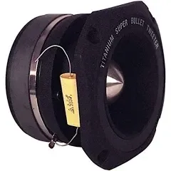 Pyramid 1.5" Car Audio Speaker Tweeter - 400 Watt High Power 1.5 Inch Super Titanium Tweeter System w/ Die Cast Aluminum Frame, 2 kHz-25 kHz Frequency, 105 dB, 4-8 Ohm, Heavy Duty 60 oz Magnet