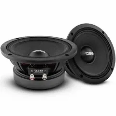 DS18 PRO-ZXI6M
1200W Peak (600W RMS) 6.5" ZXi Series 8-Ohm Midrange Car Speaker