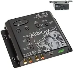 Audiobank High Performance Bass Machine - AB-AP12 - with Subwoofer Bass Control Features/Bass Equalization Circuit/Dash Mount Remote Control and Bass Indicator