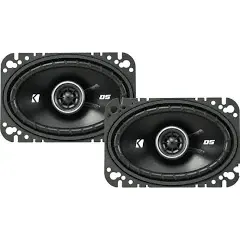 Kicker DS Series 4x6 2-way car speakers