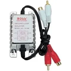 BOSS Audio Systems Ground Loop Isolator B25N noise Filter for Car Audio Systems