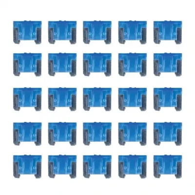 InstallBay ATMLP15-25 Mini Low Profile ATM Style Fuse with 15 Ampere - 25/Pack