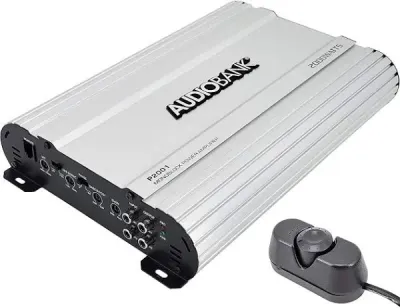 Audiobank P2001 Monoblock 2000 Watts Amp Class AB Car Audio Stereo Amplifier
