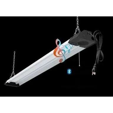Honeywell LED Shop Light with Built-in Bluetooth Speaker, 5000 Lumens