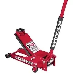 3 Ton Low-Profile Floor Jack with RAPID PUMP, Red 3 Ton Low-Profile Floor Jack with RAPID PUMP, Red