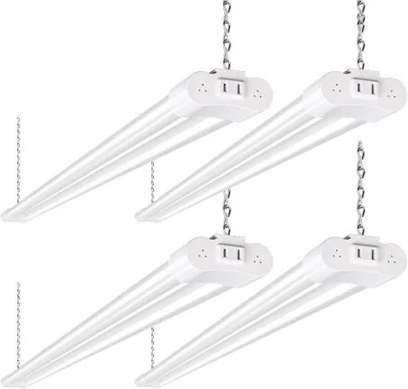 HYKOLITY 4 PACK 4FT LED SHOP LIGHT LINKABLE