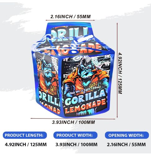 Reusable Zipper Sealed Bag, Waterproof and Tear Resistant, Design, Mixed Pattern (100)