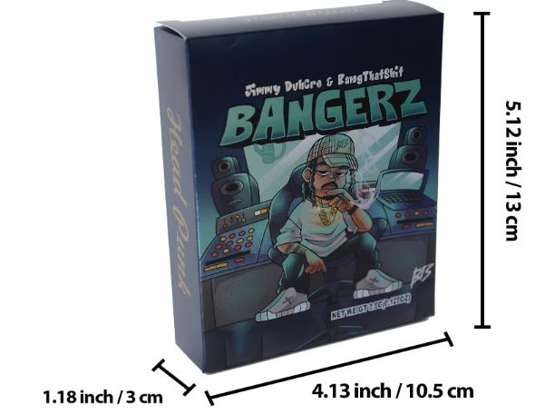 25 Box and 25 Transparent Bag Cartoon Pattern 3.5g 5 x 4 Inches ,Totaling 25 Set, Sealable